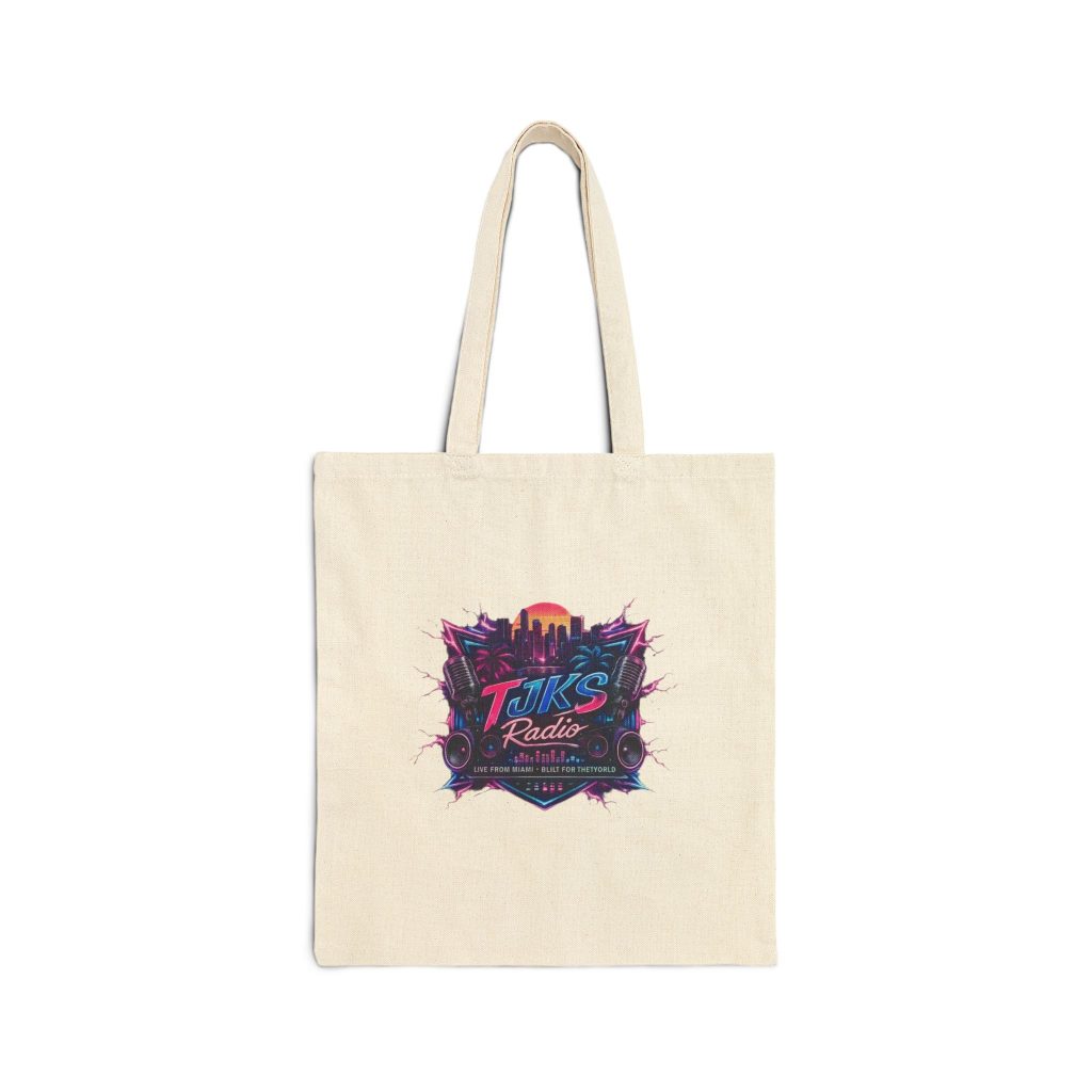 TJKS  Radio'Signature Canvas Tote Bag