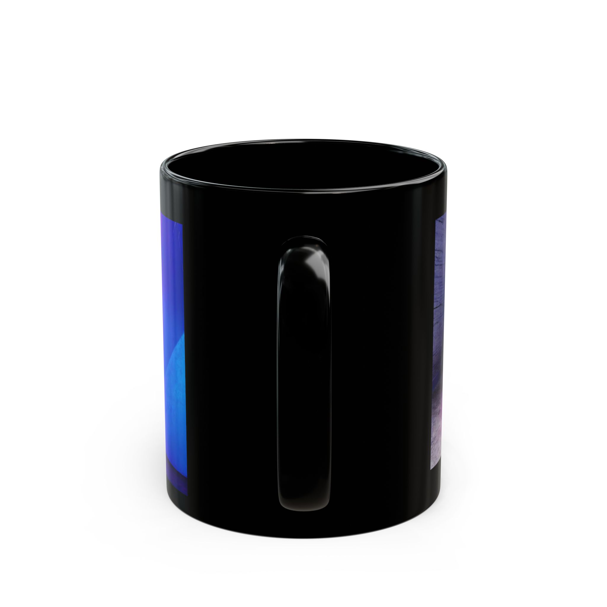 Neon Turtle Lightning Black Mug — TJKS Radio Limited Edition (11oz & 15oz) - Image 4
