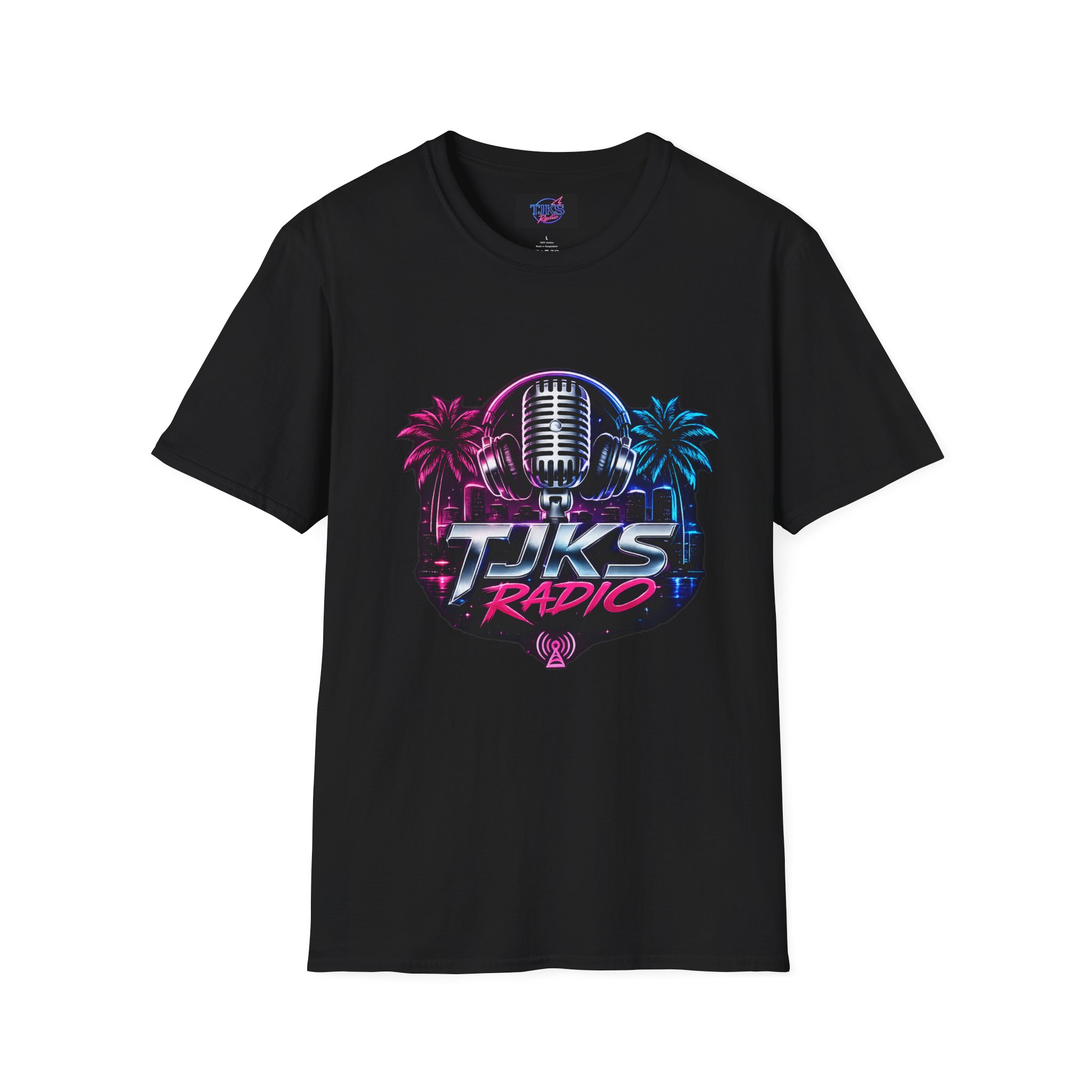TJKS RADIO Signature Unisex Crewneck Tee - Image 2