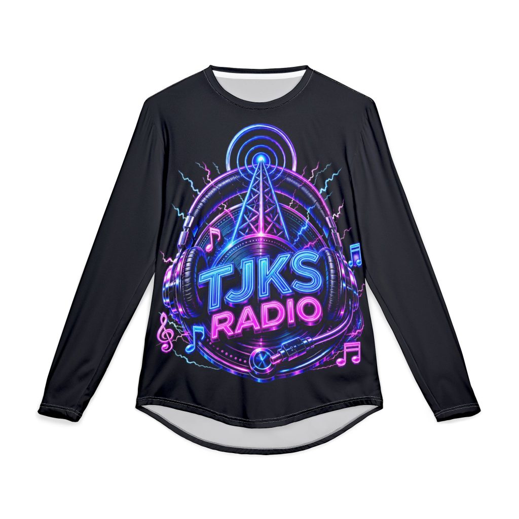 TJKS Radio Neon Logo Long Sleeve Shirt