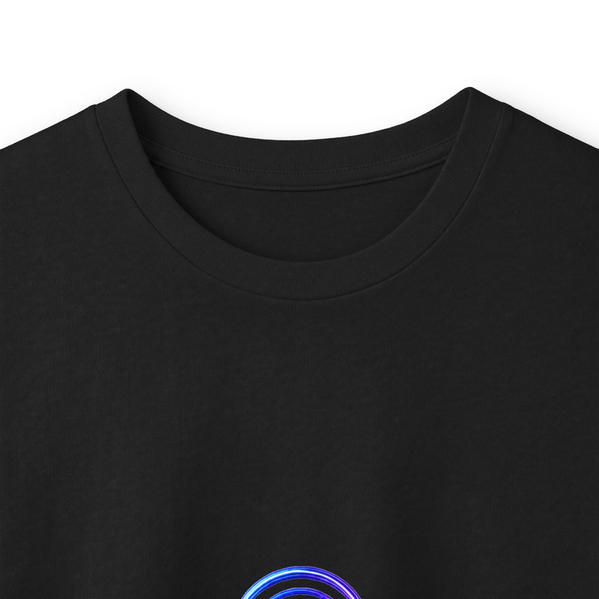 Long Sleeve Tee — 'TJK'S Radio' Retro Wave Music Logo - Image 3