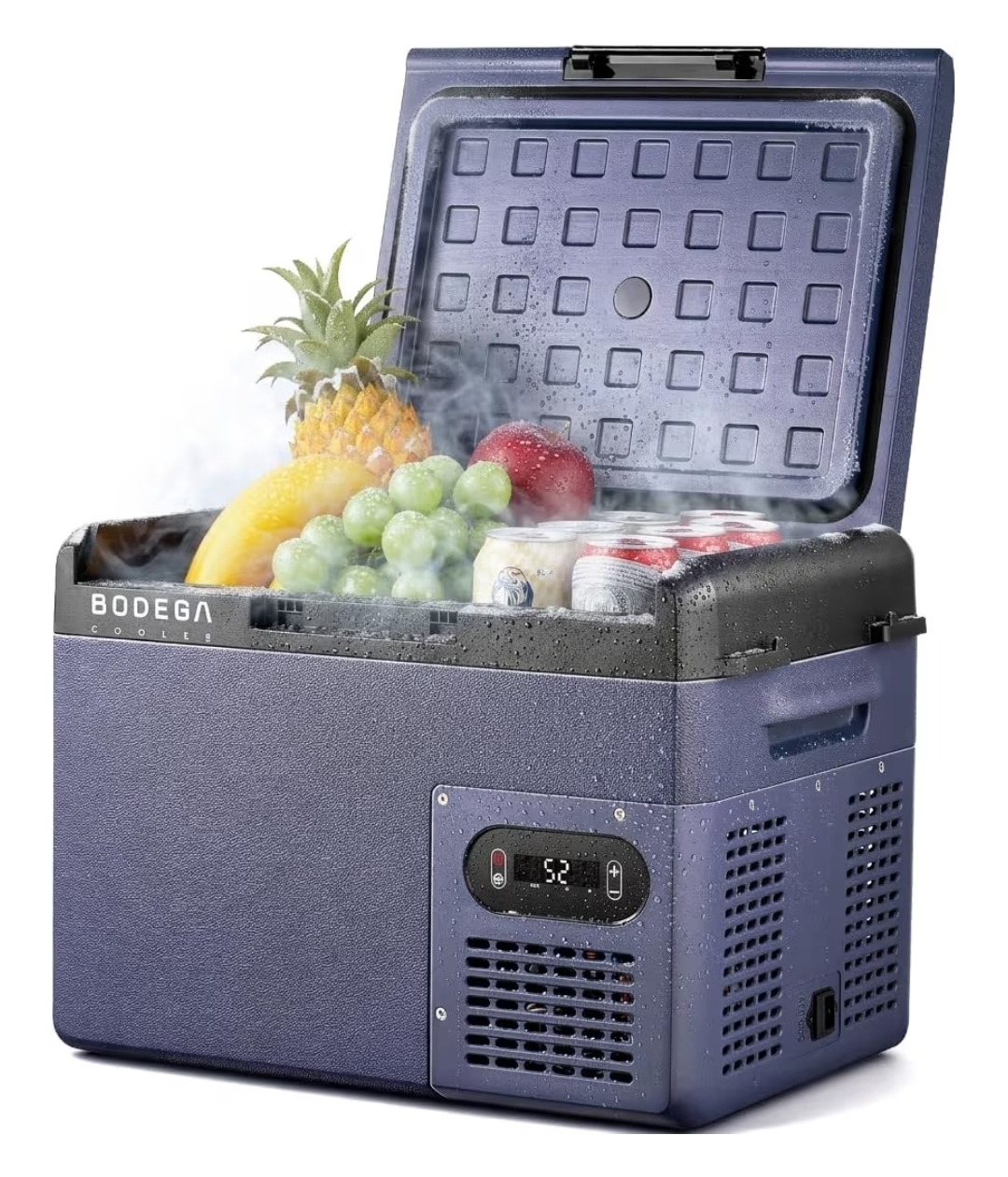 BODEGACOOLER portable electric refrigerator freezer for camping and outdoor use
