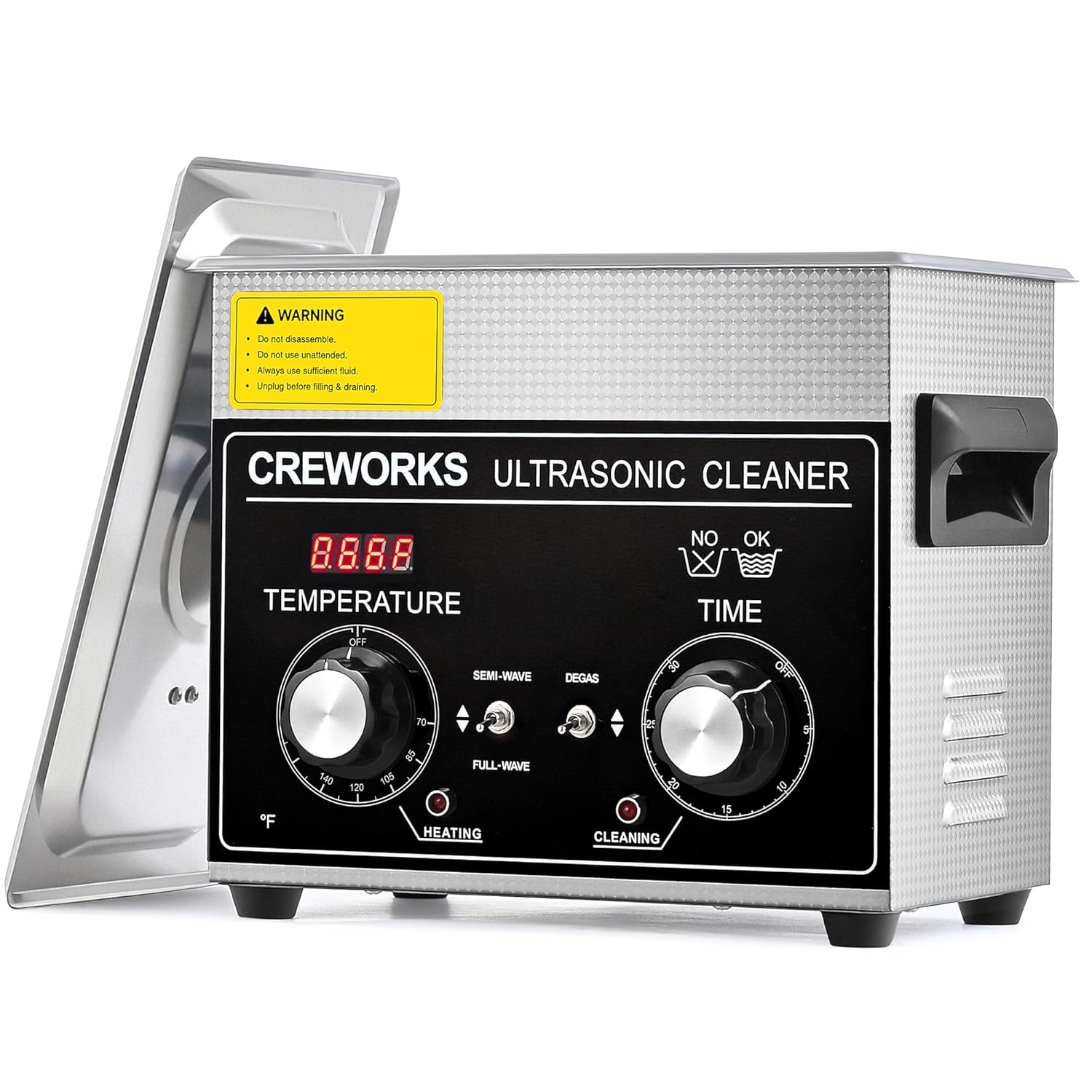 CREWORKS 3 liter ultrasonic cleaner