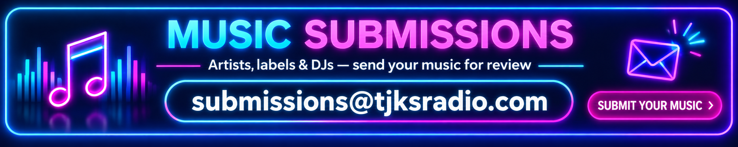 TJKS Radio Music Submissions - submissions@tjksradio.com